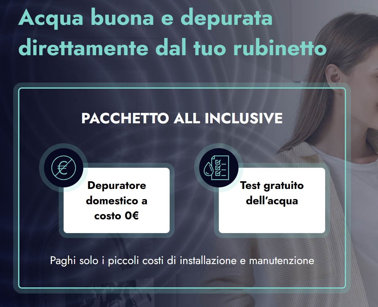 Depuratore gratuito depura green